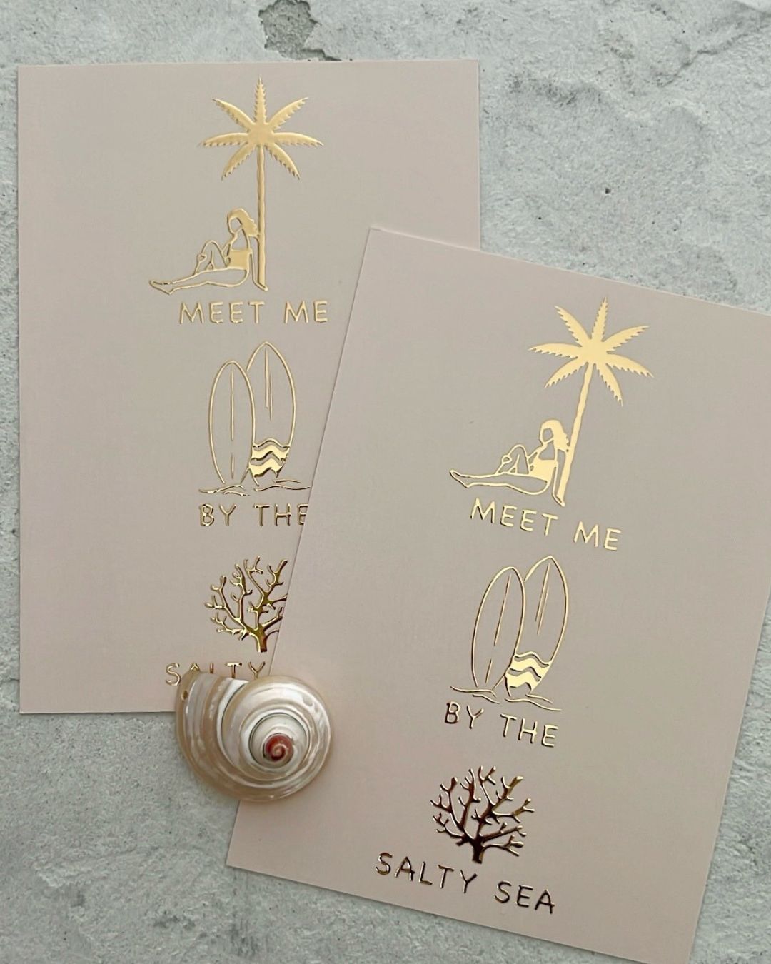 Postkarte Salty Sea