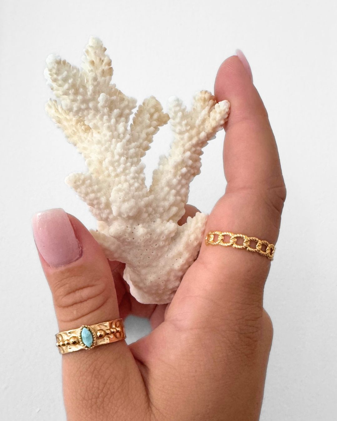 Ring Flare Larimar