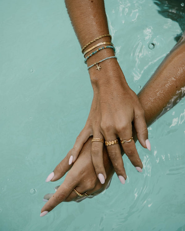 Armband Amazonite Starfish