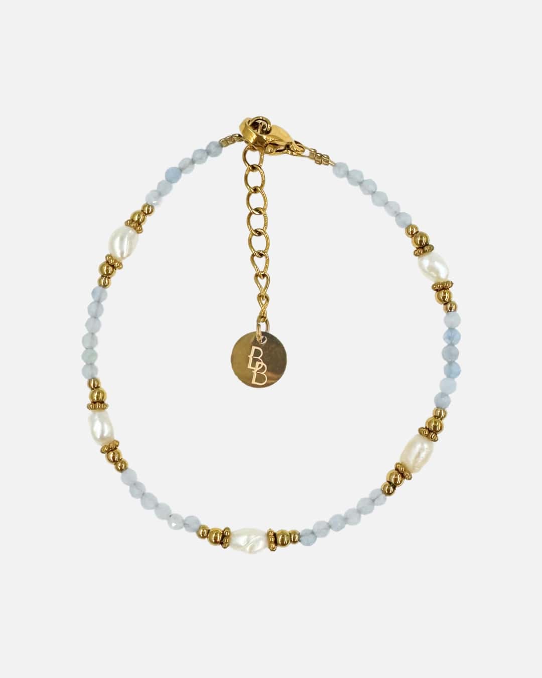Armband Aquamarin Flow