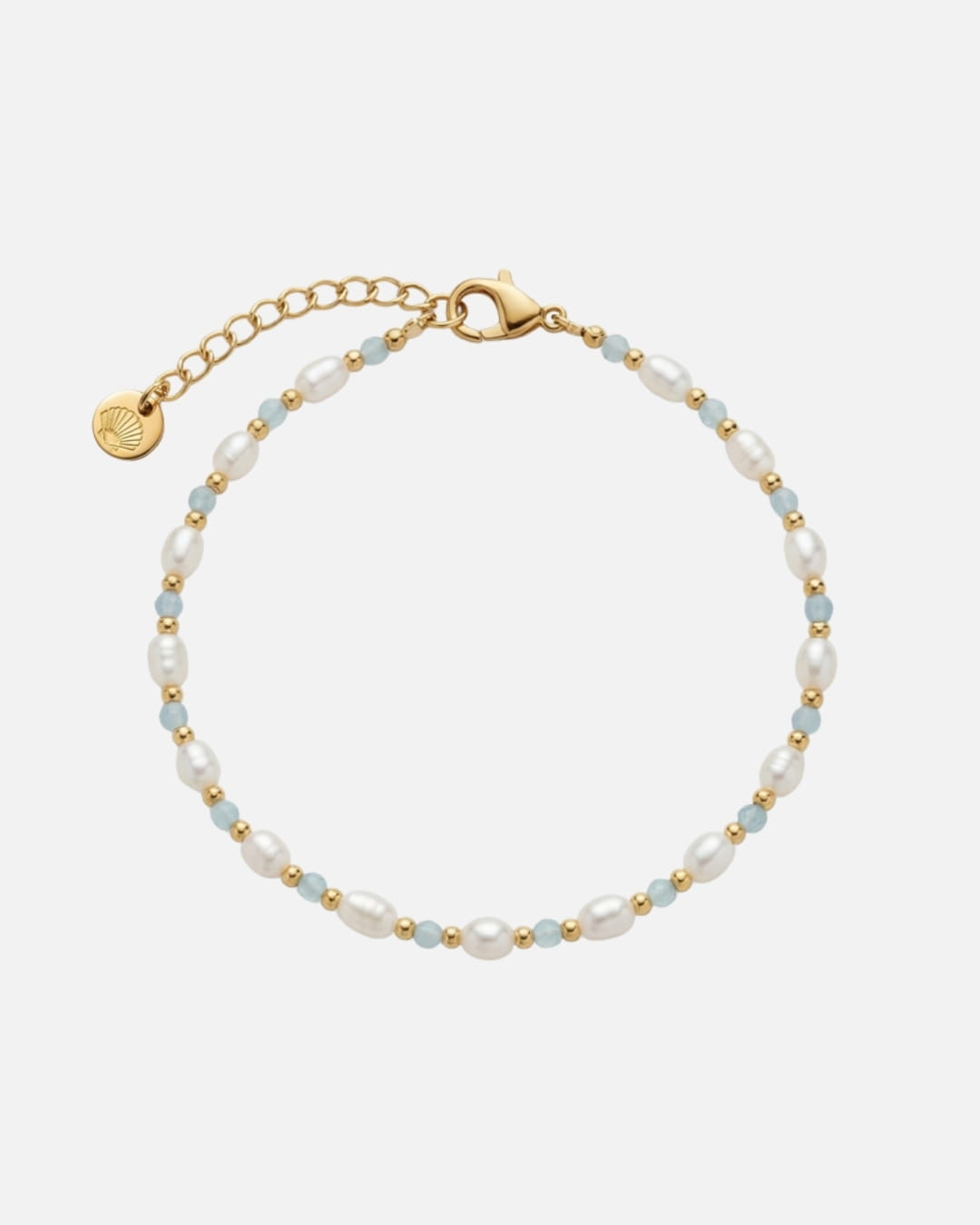 Armband Aquamarin Pearl