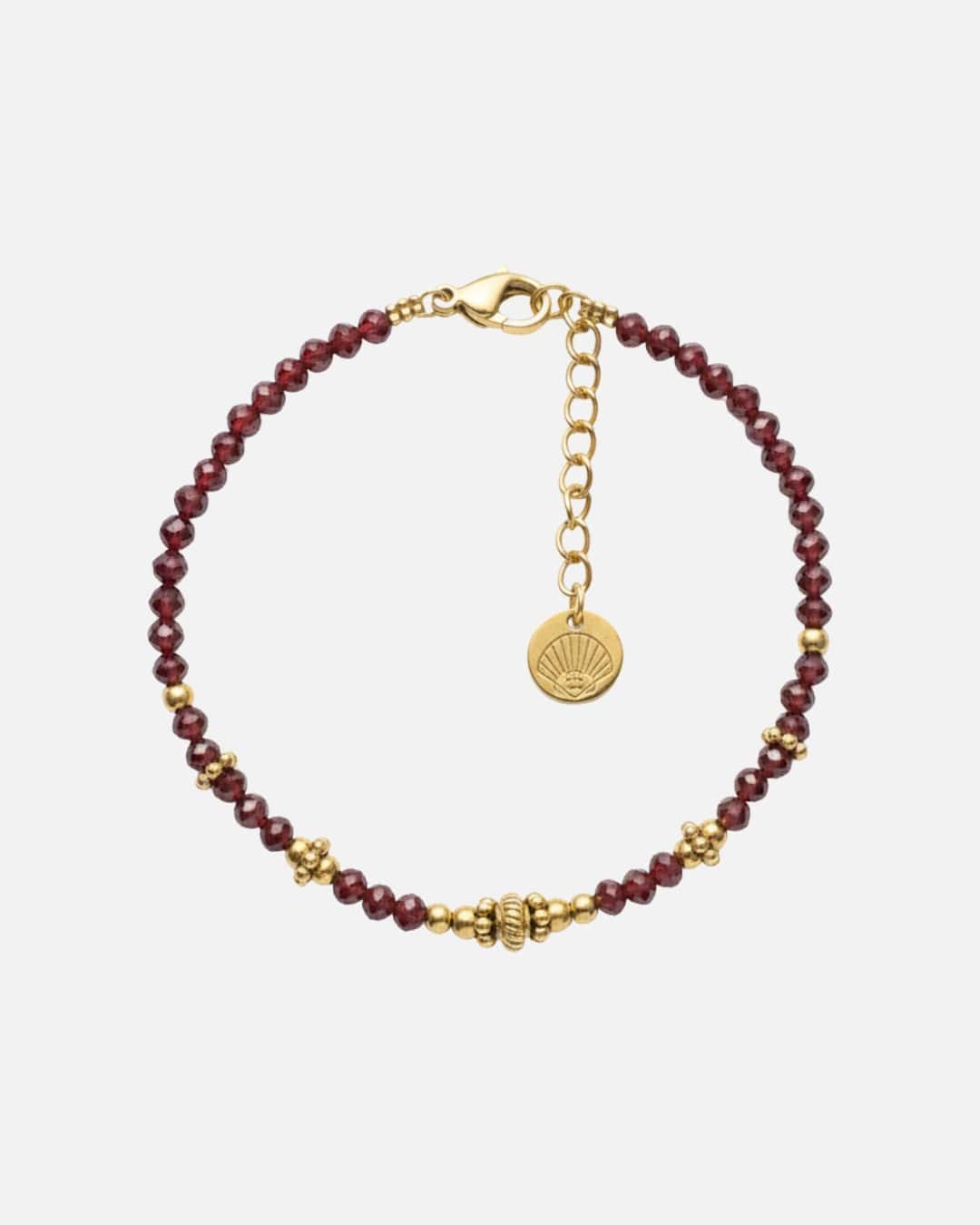 Armband Red Garnet