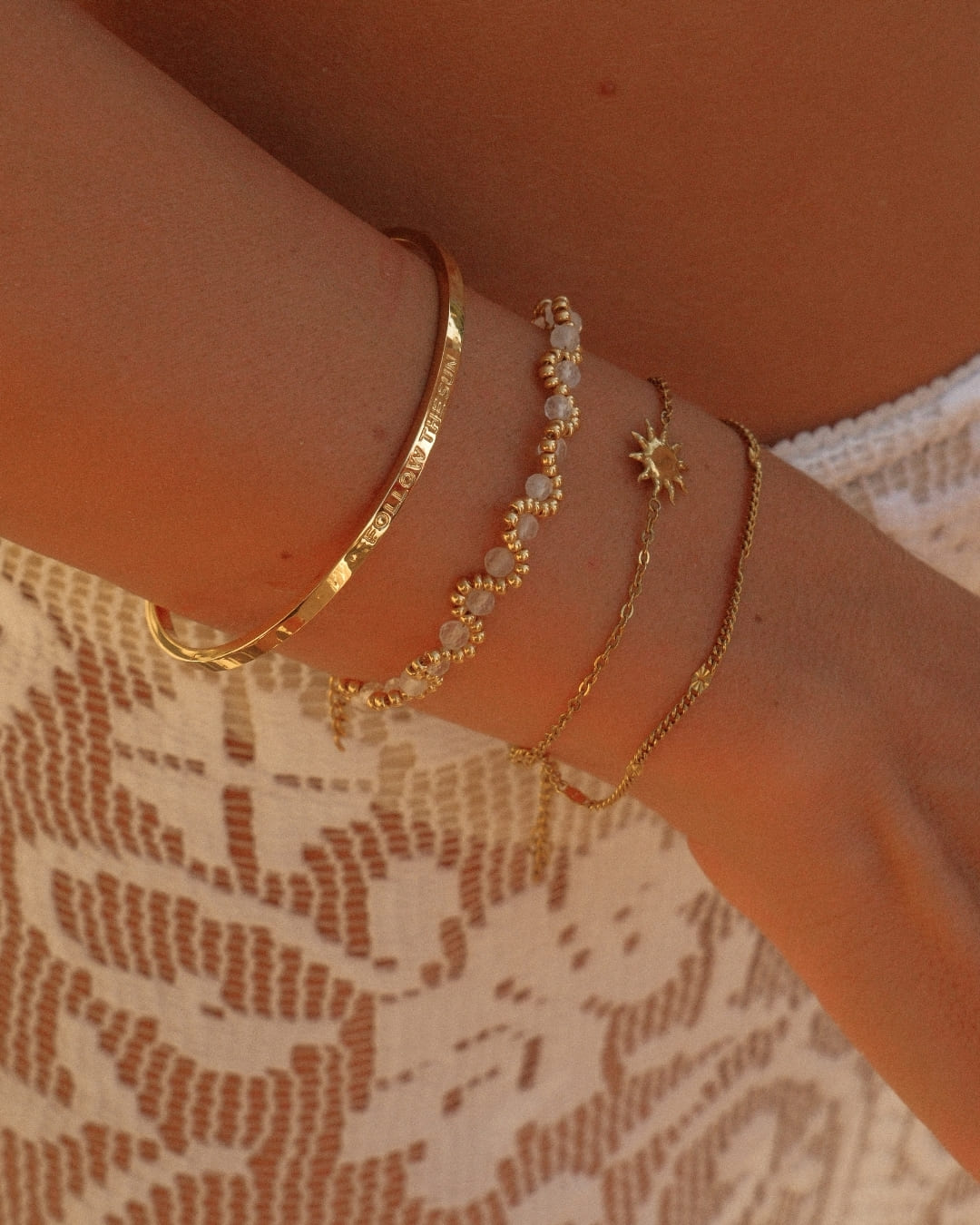 Armreif «Follow the sun»