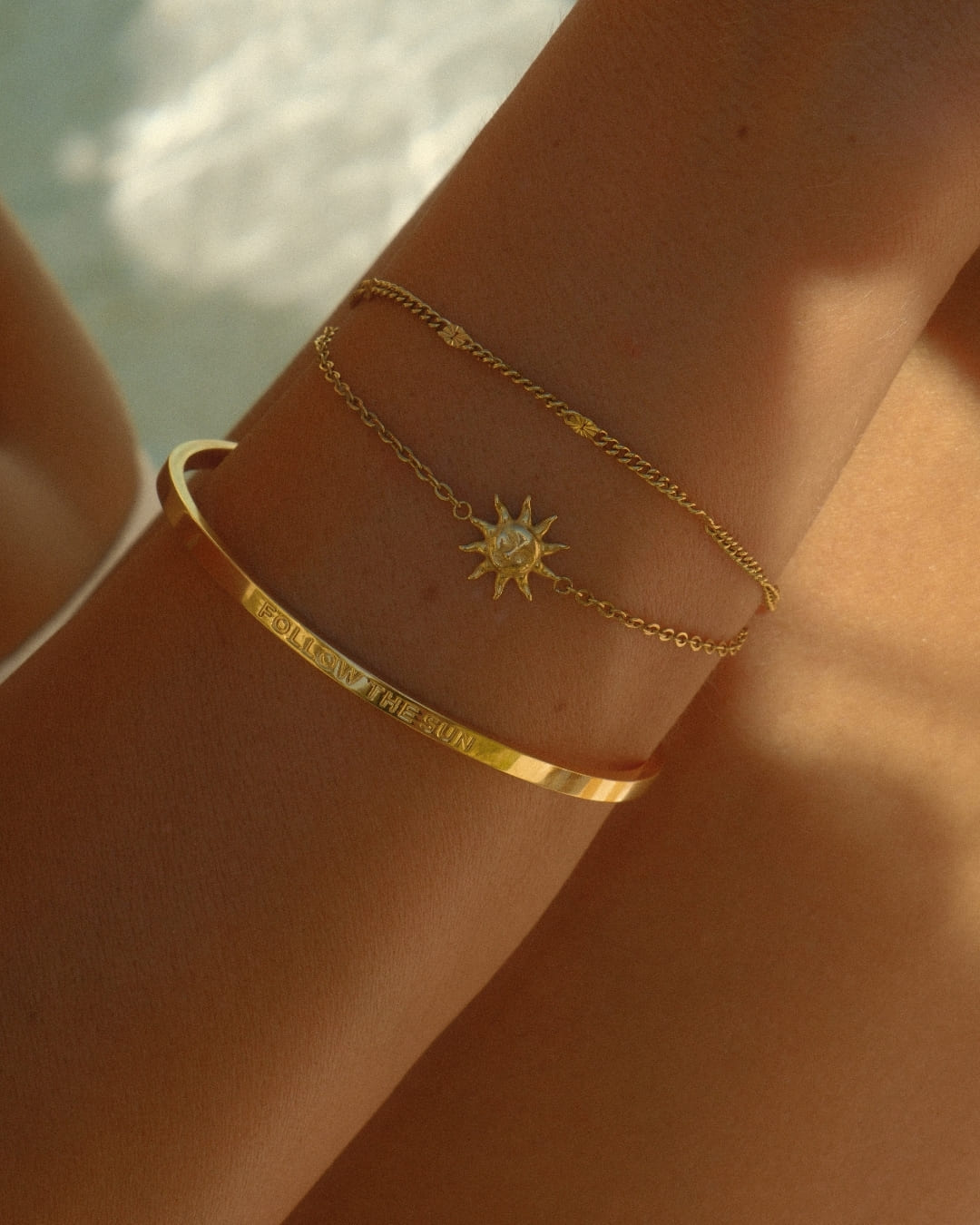 Armreif «Follow the sun»