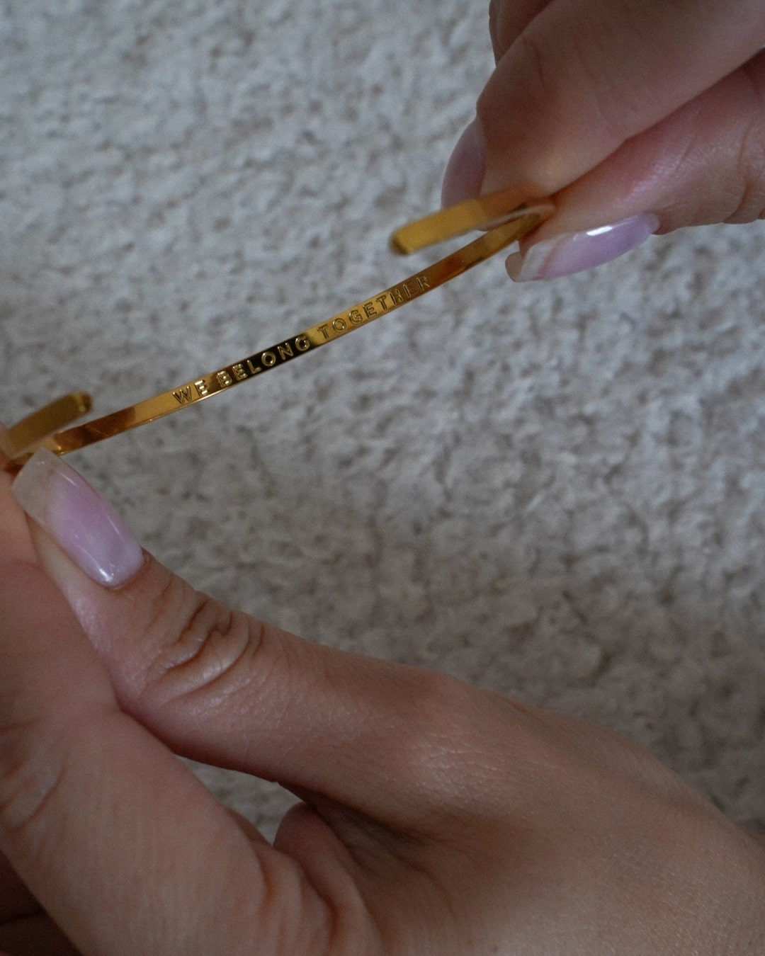 Armreif «We belong together»