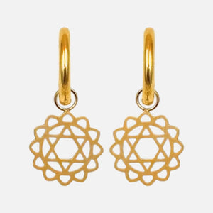 2 Hoops mit Charms