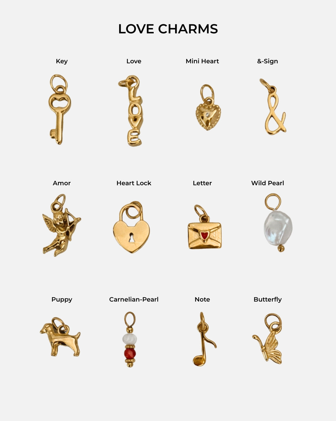 Love Charms (Basic Halsketten & Basic Armbänder)