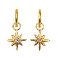 Ohrringe Charm North Star