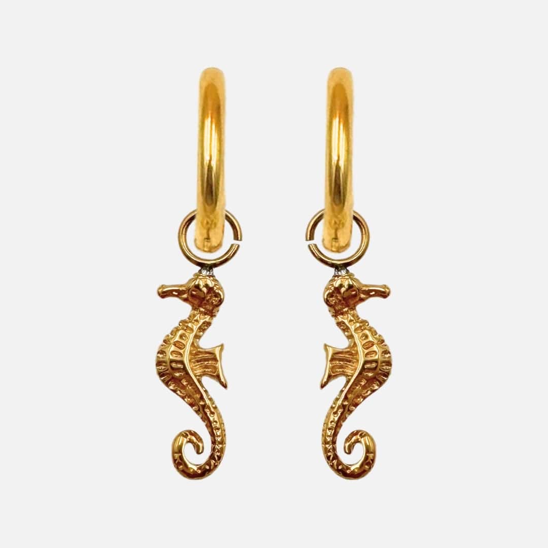 Ohrringe Charm Seahorse