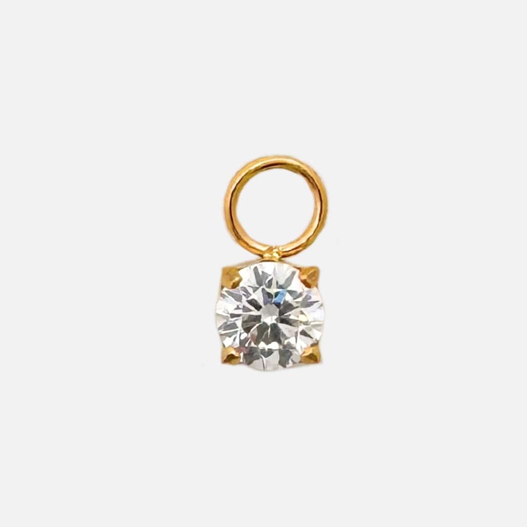 Ohrringe Charm Sparkle Dot