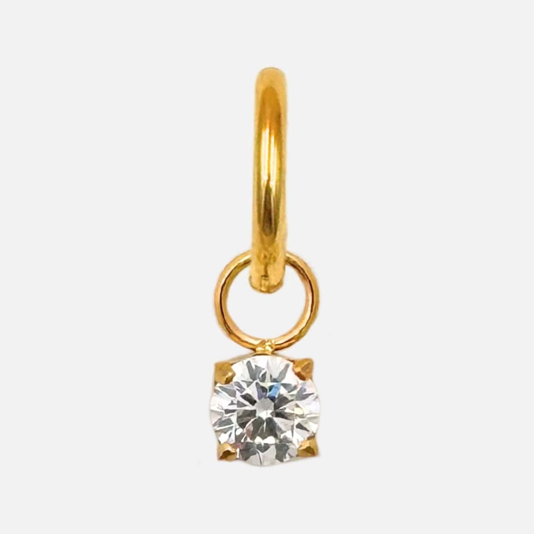Ohrringe Charm Sparkle Dot