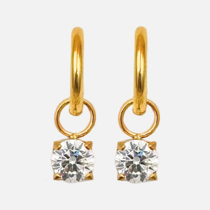 2 Hoops mit Charms