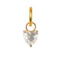 Ohrringe Charm Sparkle Heart