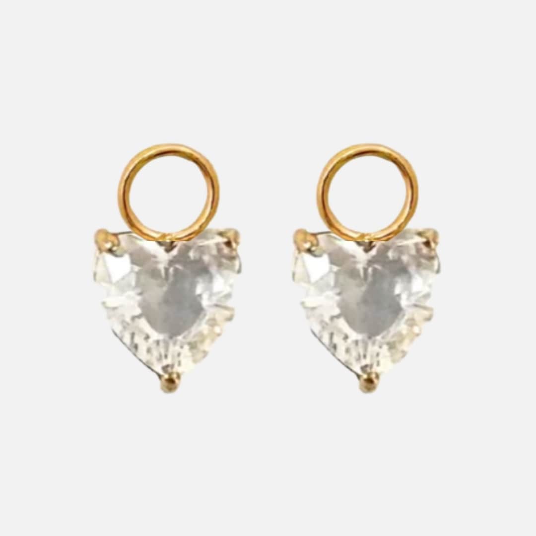 Ohrringe Charm Sparkle Heart
