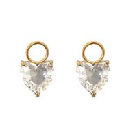 Ohrringe Charm Sparkle Heart