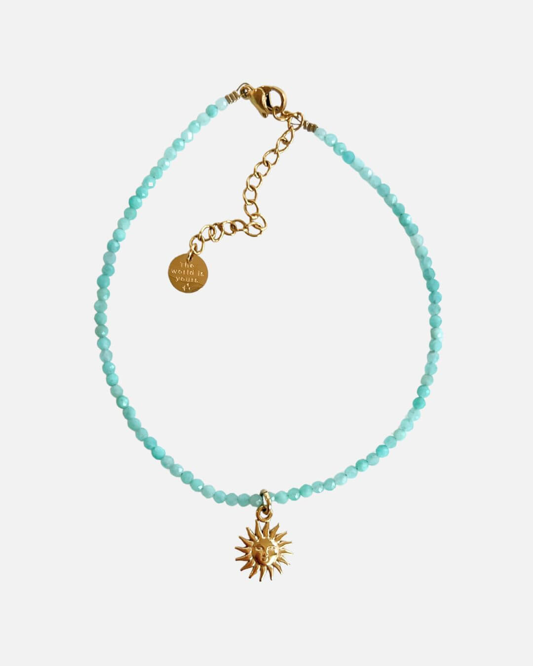 Fusskette Amazonite Sun