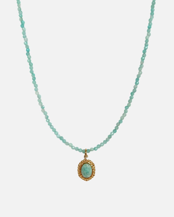 Halskette Amazonite Ornament