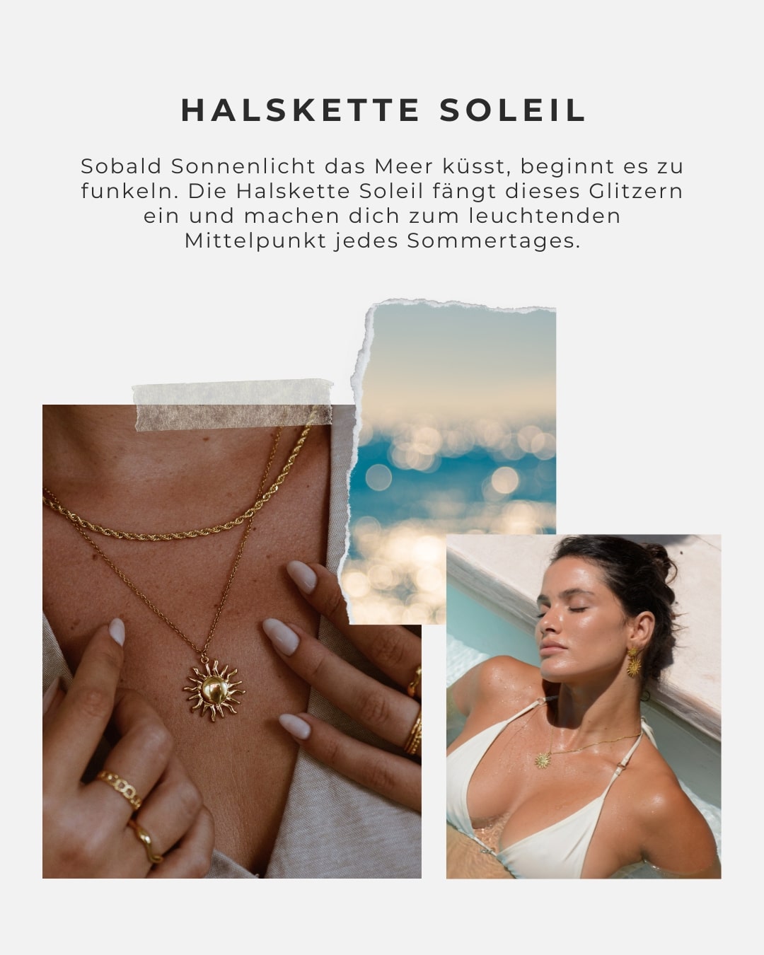 Halskette Soleil