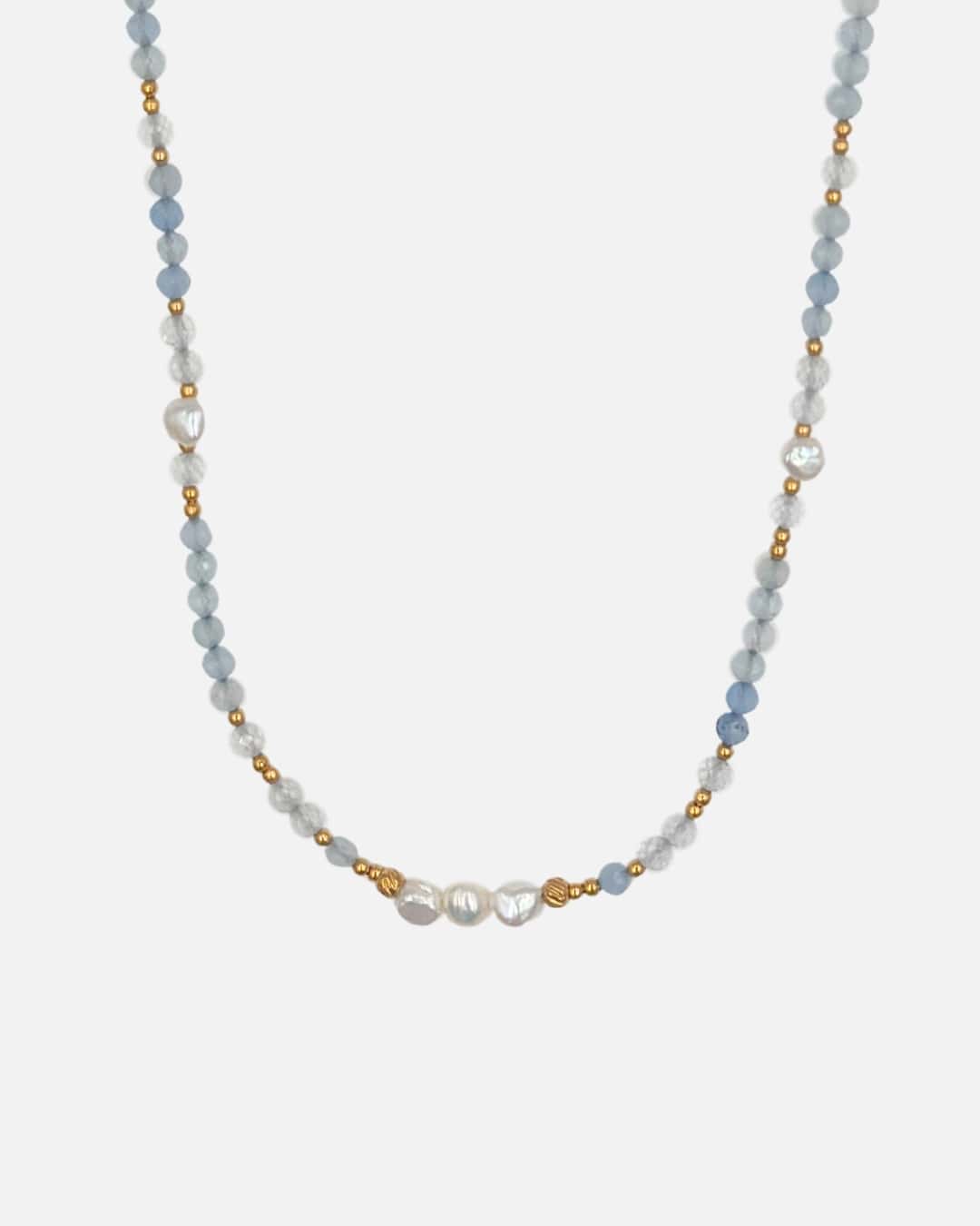 Halskette Aquamarin Calm