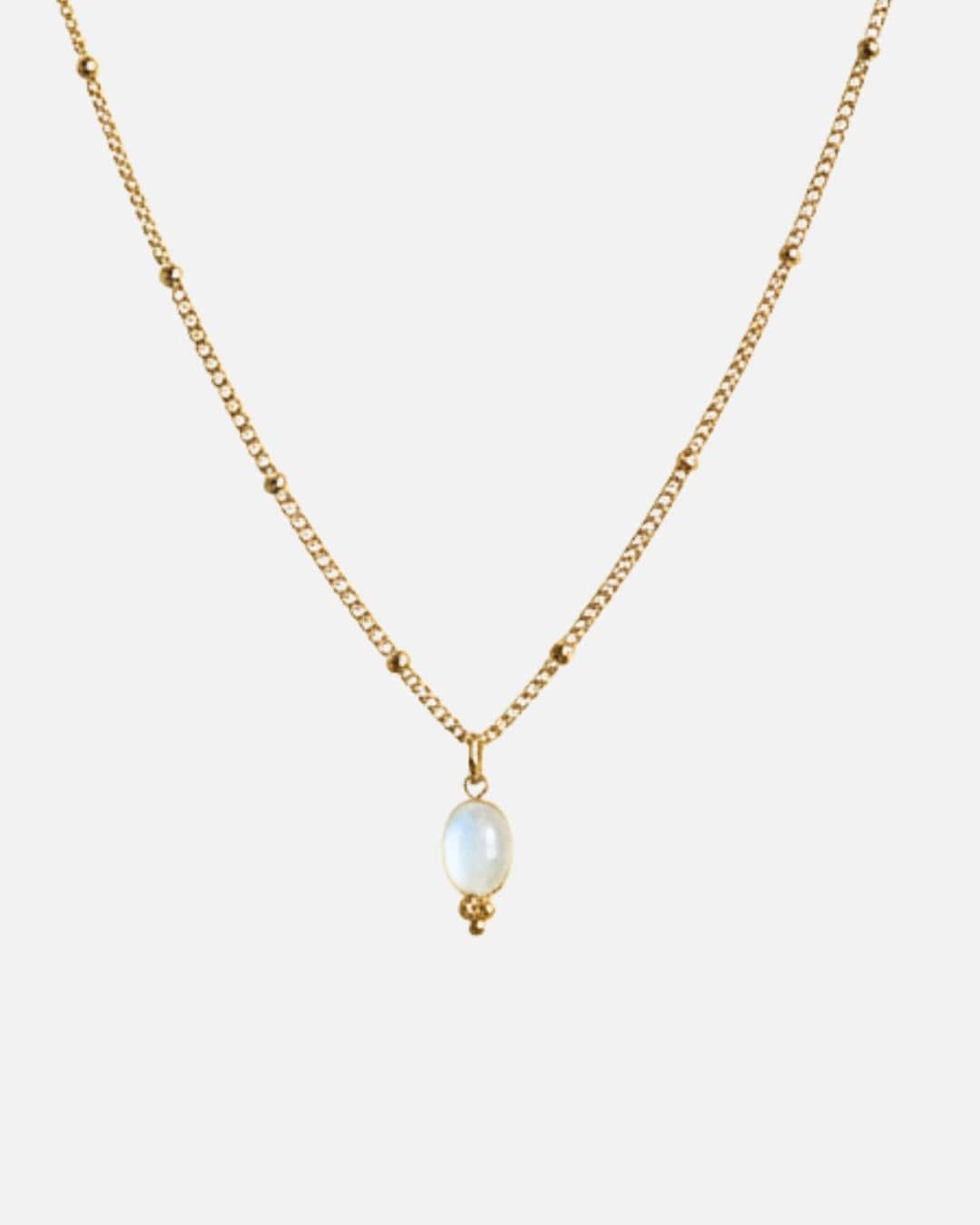 Halskette Charm Moonstone