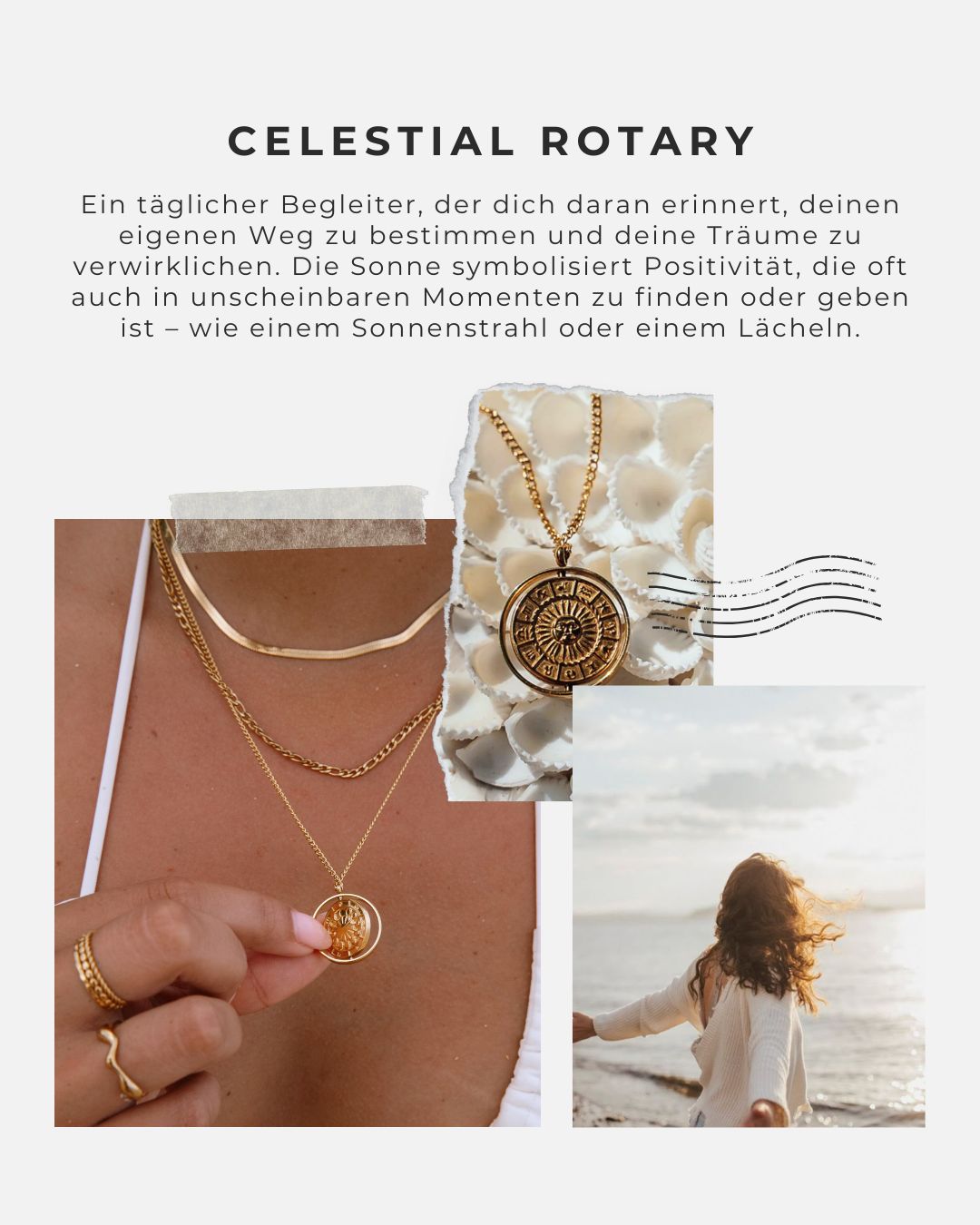 Halskette Celestial Rotary