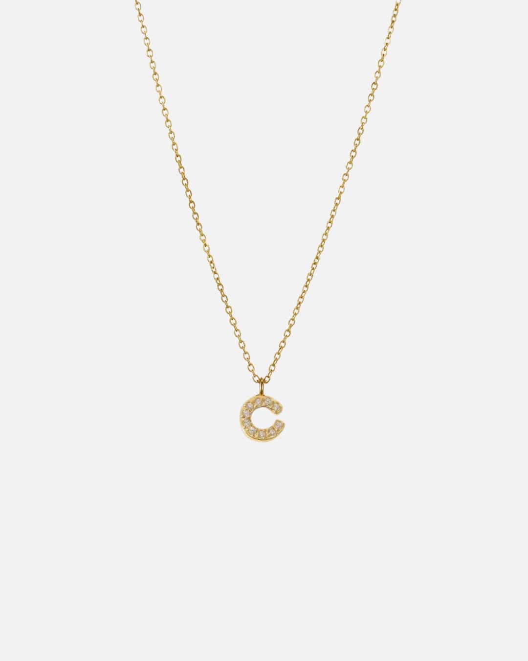 Halskette Choker Sparkle Letter
