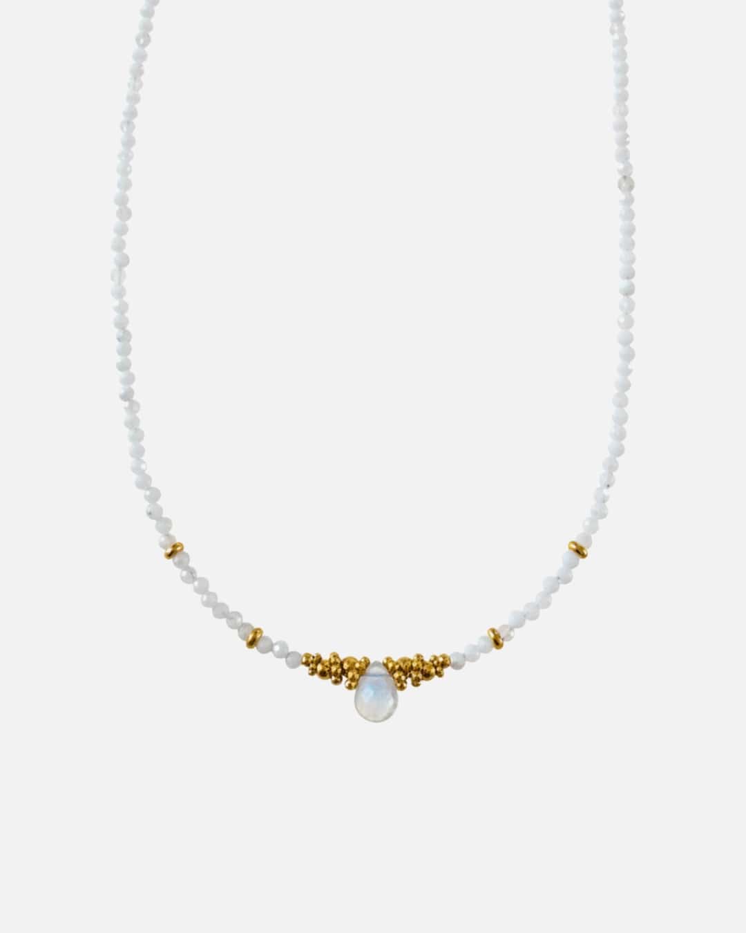 Halskette Moonstone Drop