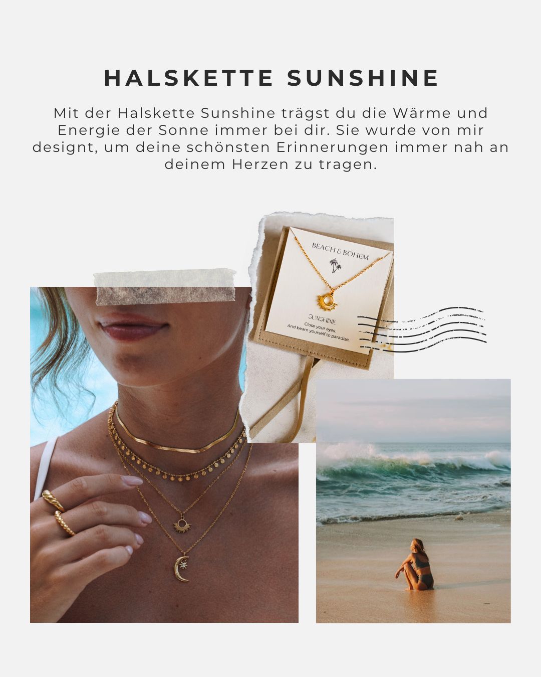 Halskette Sunshine