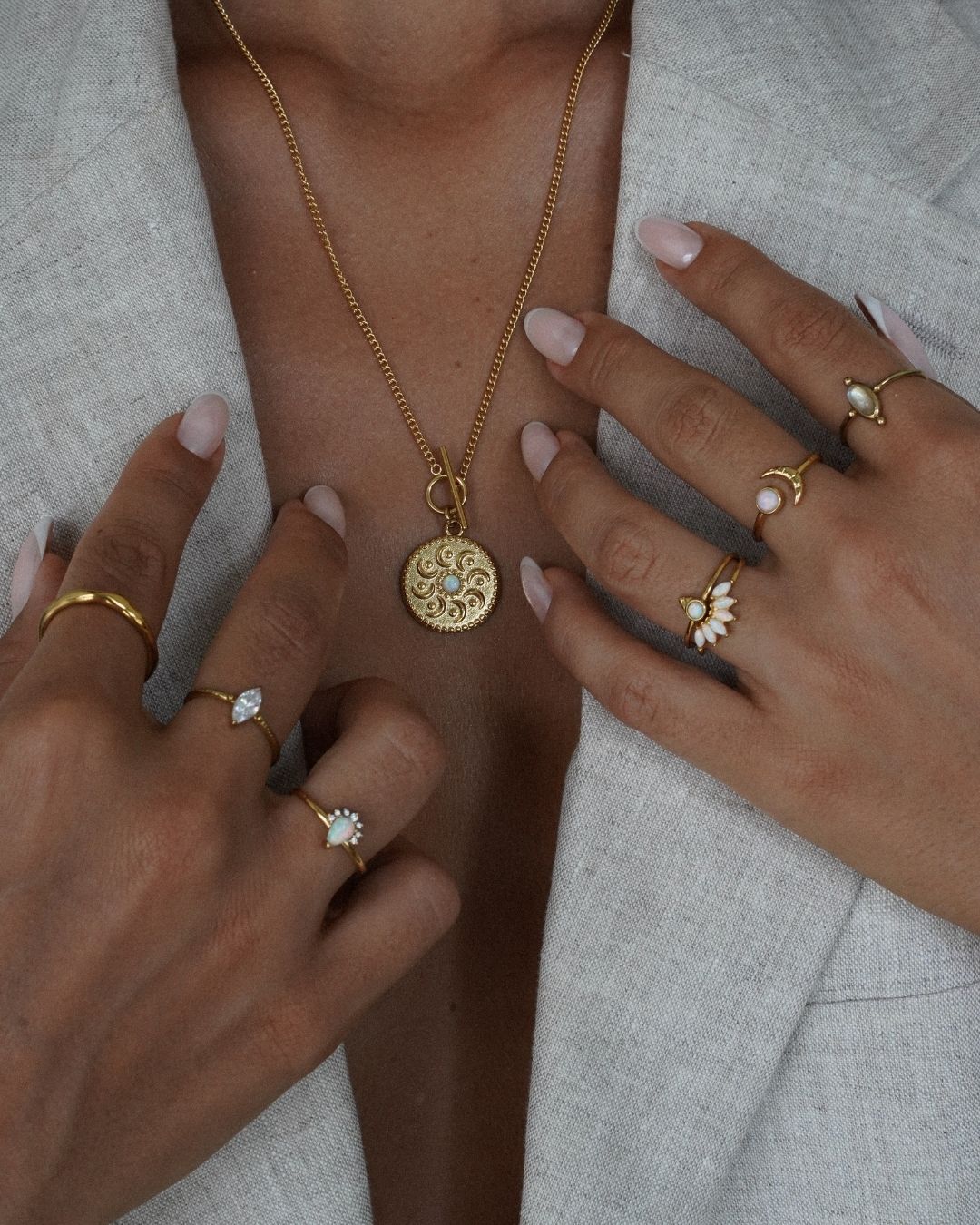 Halskette Serenity Opal