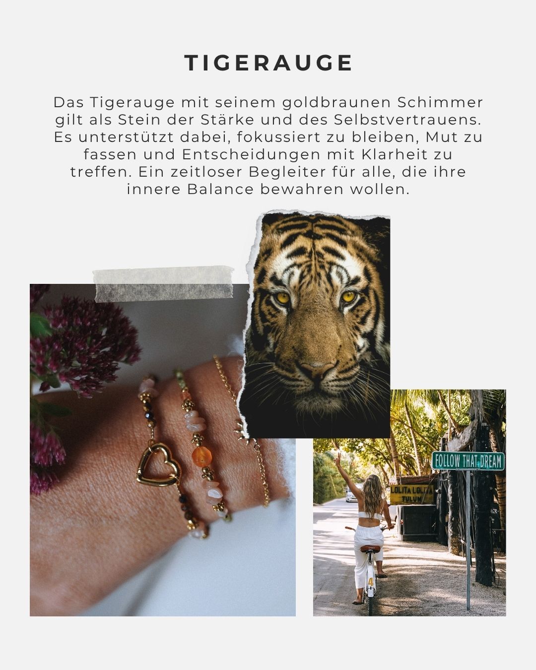 Personalisierbares Charm Edelstein-Armband