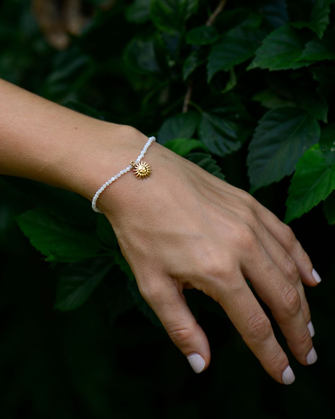 Armband Moonstone Sun