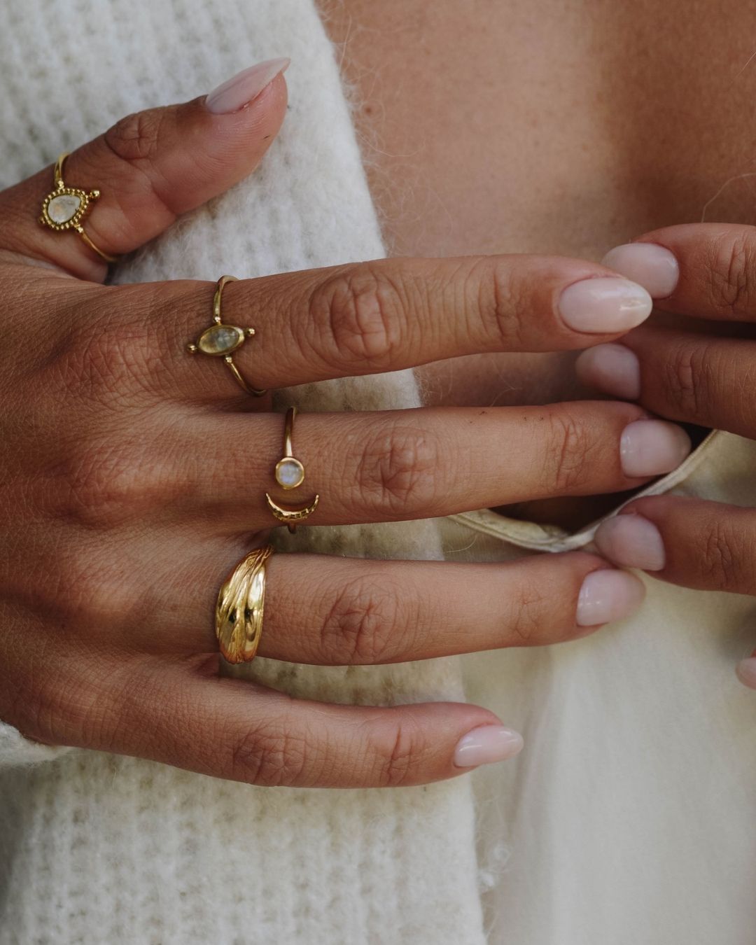 Ring Lunare Moonstone