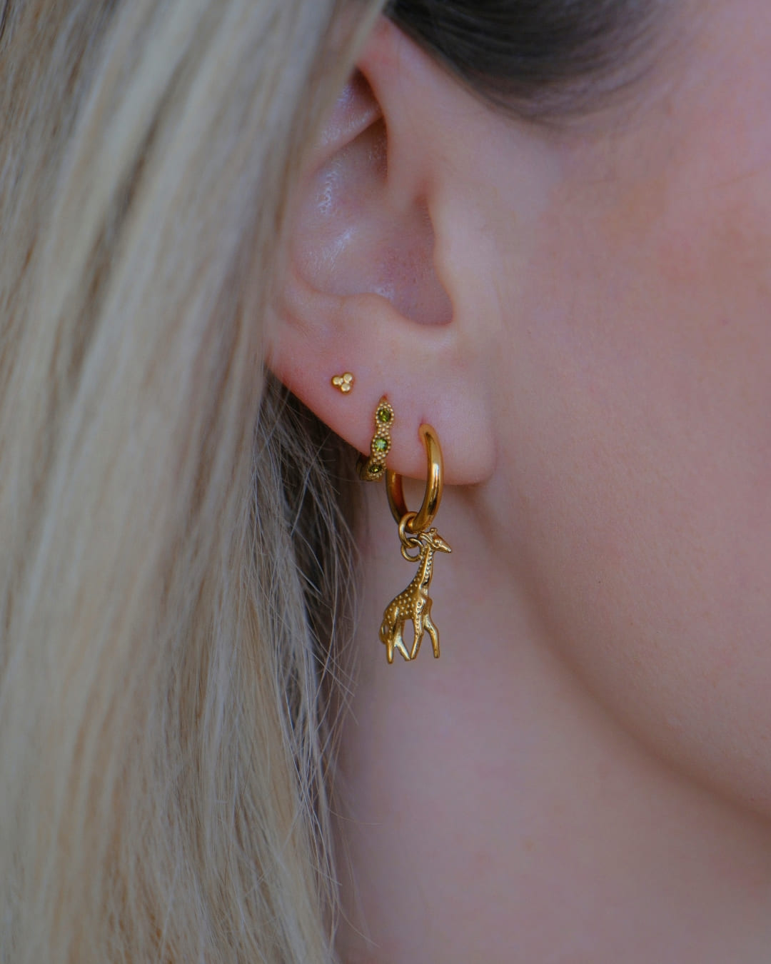 Ohrringe Charm Giraffe
