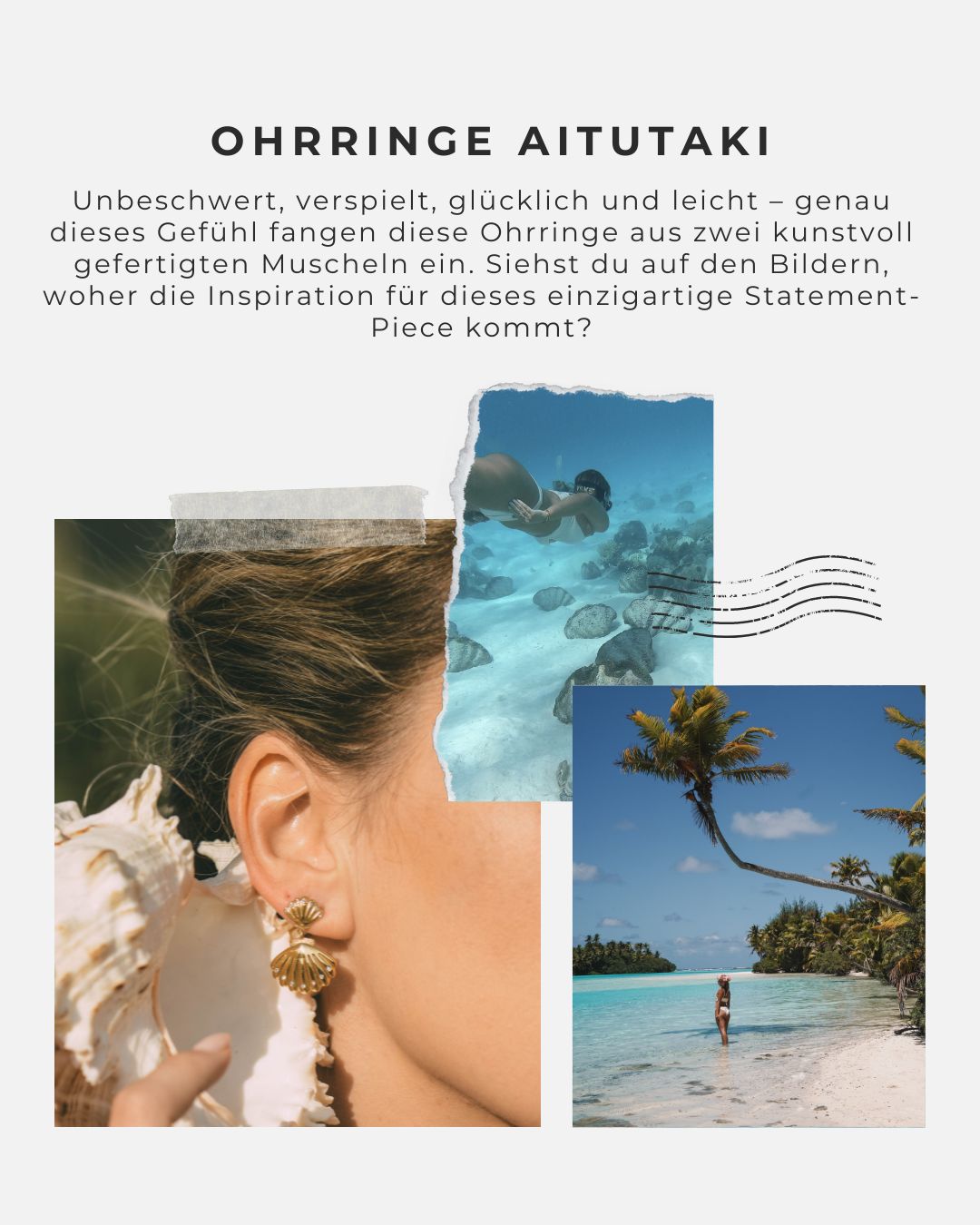 Ohrringe Aitutaki