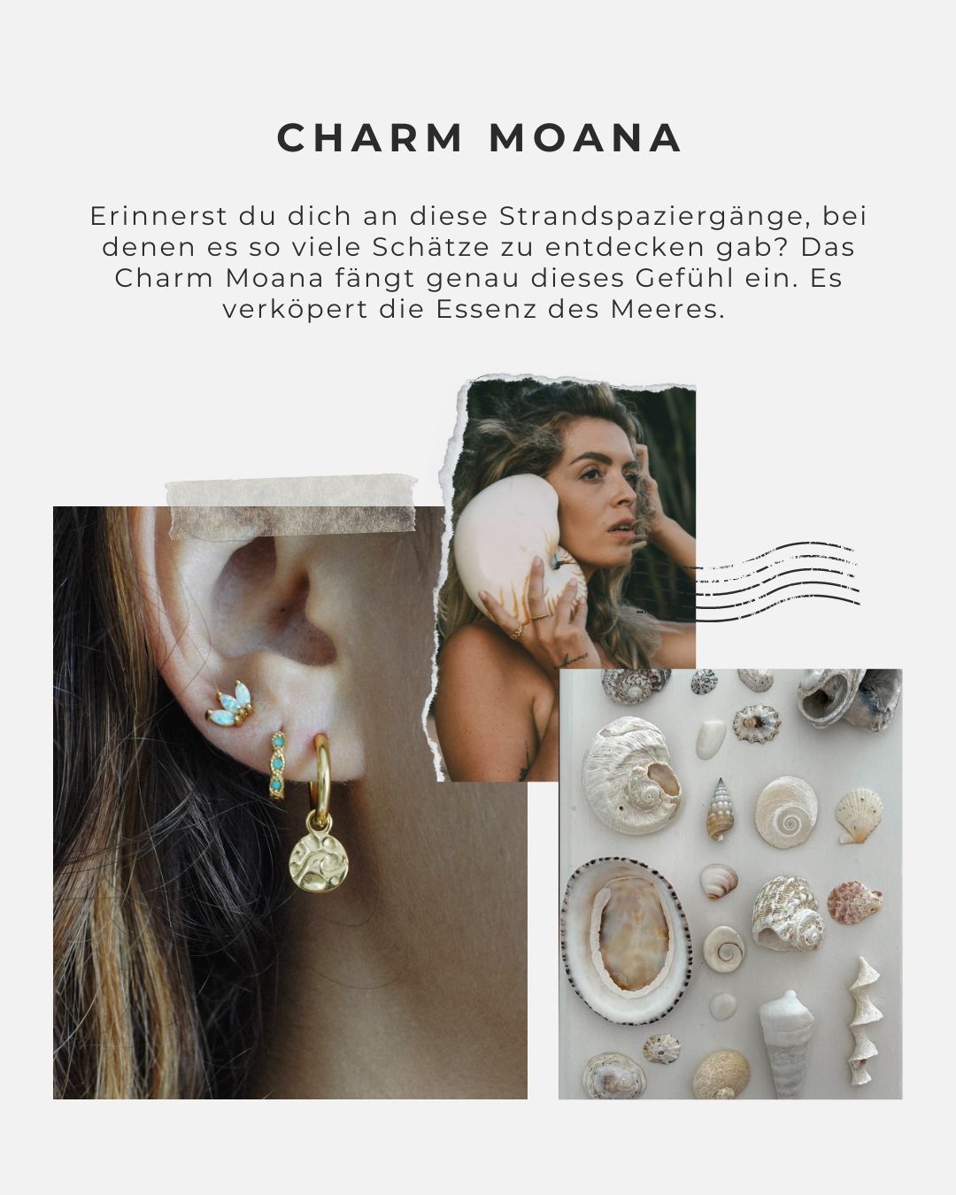 Ohrringe Charm Moana