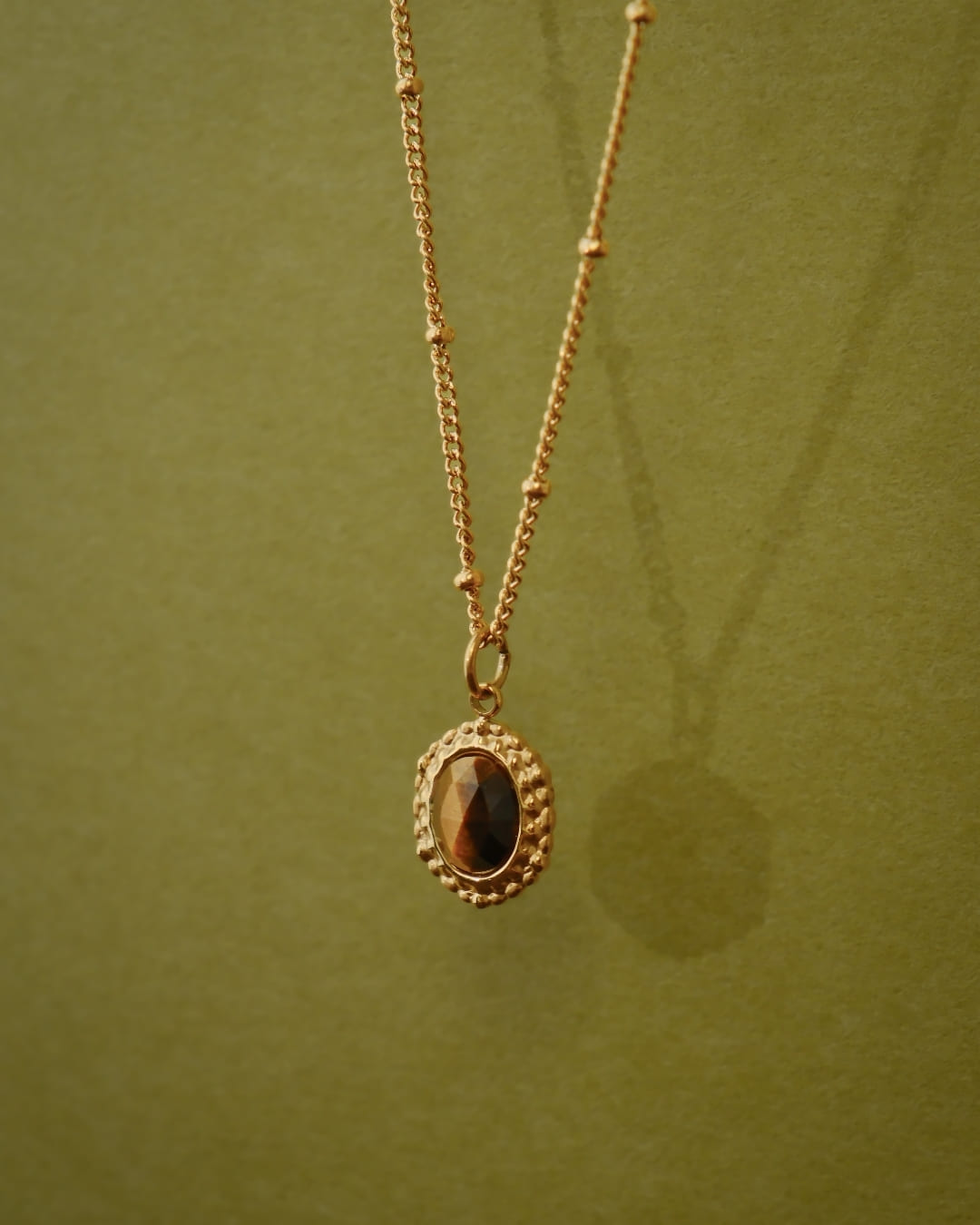 Halskette Ornament Tigereye