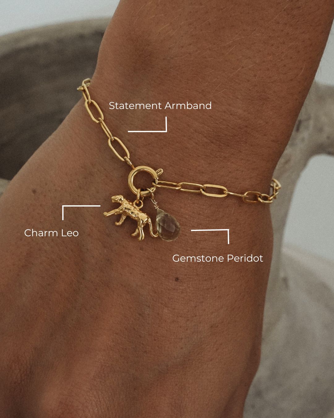 Personalisierbares Charm Armband