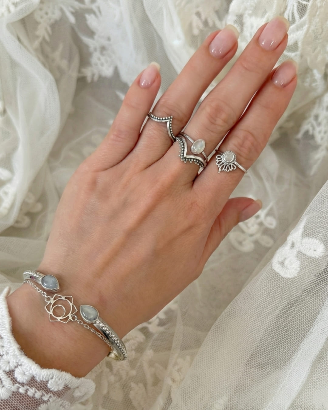 Ring Gili Moonstone