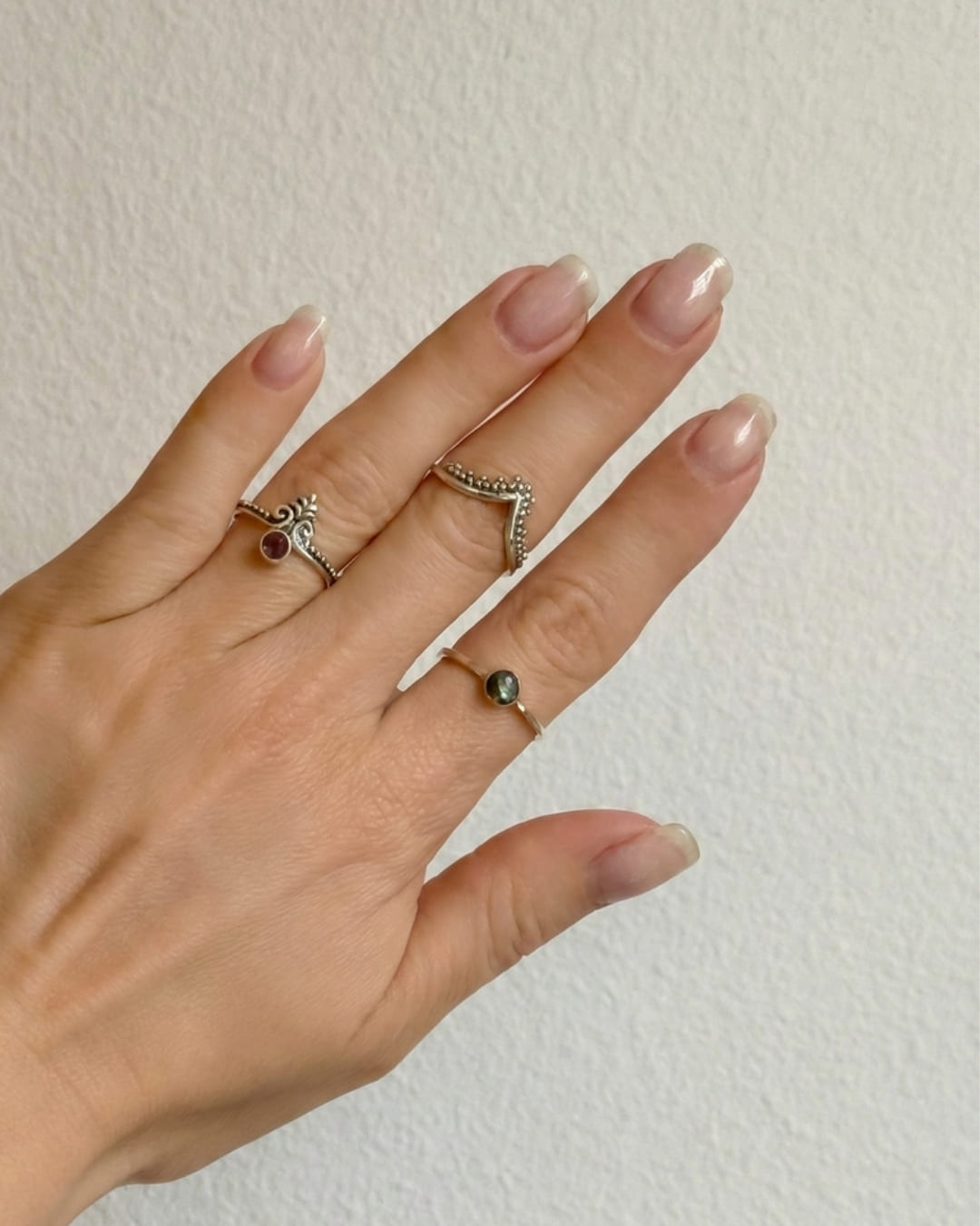 Ring Pulau Labradorit