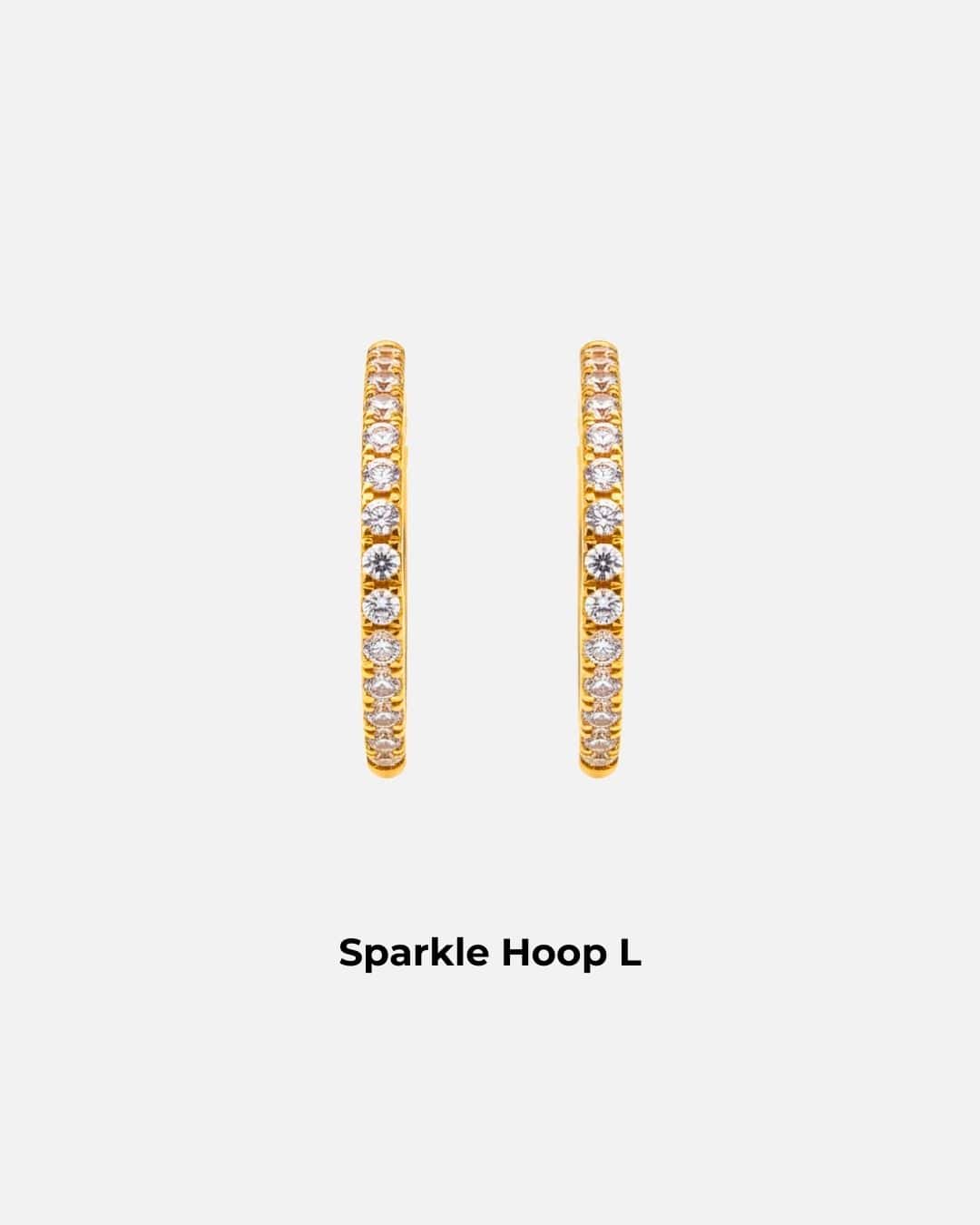 Sparkle Hoop L