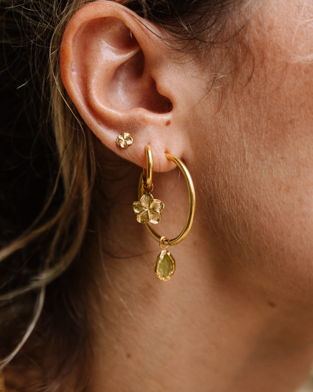 Ohrstecker Frangipani