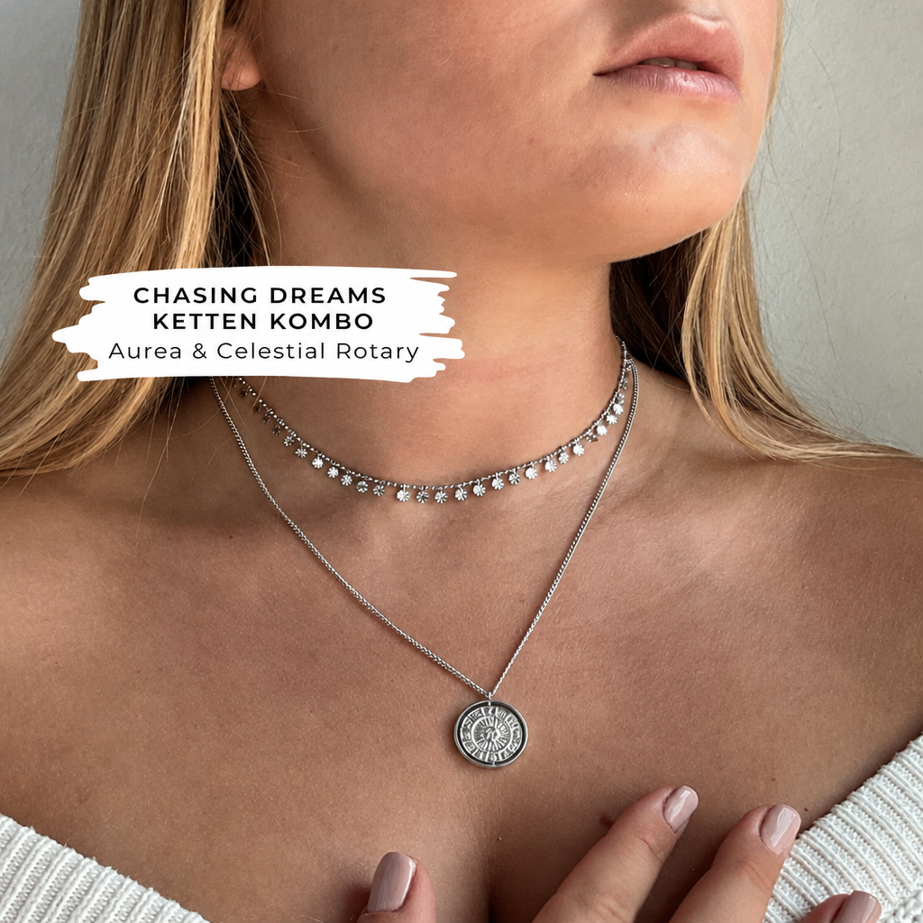 Chasing Dreams Ketten Kombo Weissgold