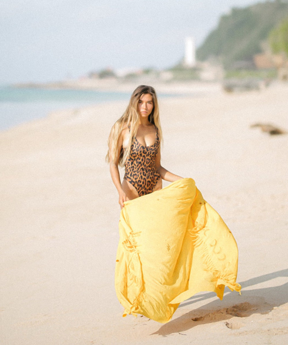 Sarong Sun & Moon Yellow